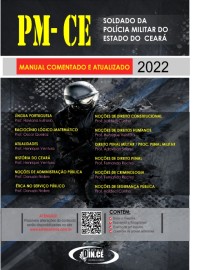 .POLCIA MILITAR - apostila PMCE SOLDADO Manual comentado FGV 2022 IMPRESSO