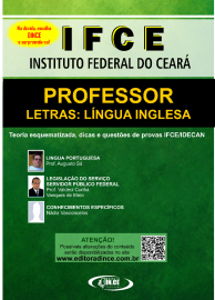 .pdf  .Professor LETRAS Lngua Inglesa - Apostila IFCE - Teoria esquematizada e questes IDECAN - 2021 PDF digital