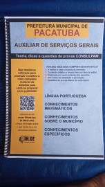 Pdf Pacatuba  Auxiliar de servios gerais editora Dince digital 