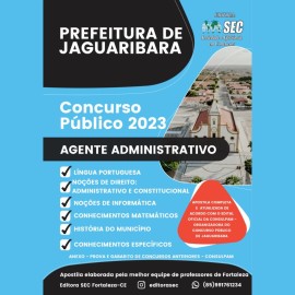 Jaguaribara-CE 2023 Agente Administrativo, 90