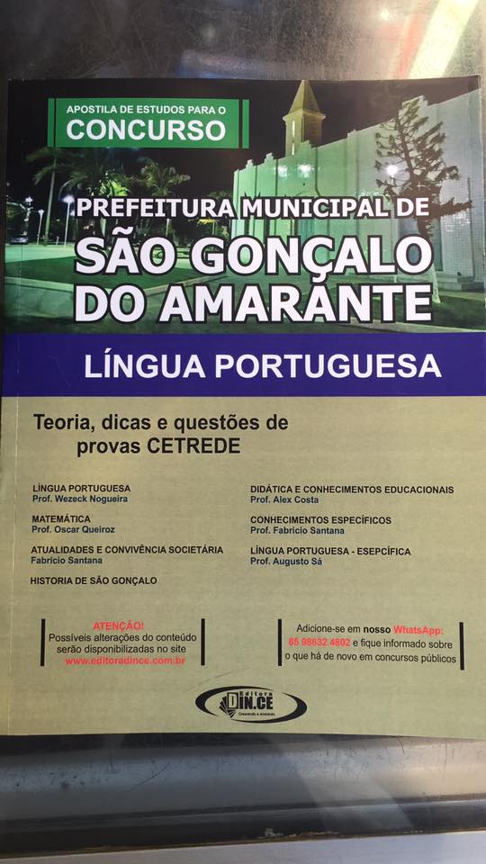 Português Concurso (apostila) - =Apostila Português para Concurso Público