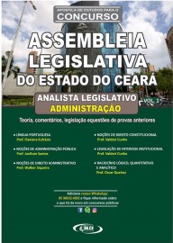 PRE- VENDA Analista Administrao Apostila Alce Assembleia Legislativa do Cear - 2020 - Impressa