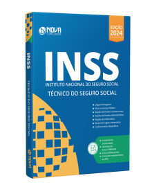 Apostila INSS 2024 Tcnico do Seguro Social  EDITORA NOVA CONCURSOS