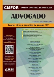  ADVOGADO Apostila CMF Cmara Municipal de Fortaleza Teoria e questes FGV 2024