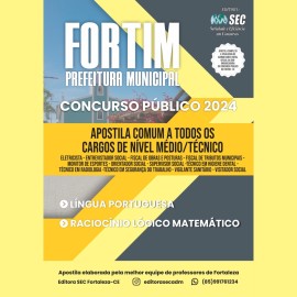 Fortim -Ce apostila comum para todos os cargos  de nvel mdio tcnico 