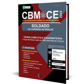 CBM -Ce  Soldado Corpo do Bombeiro Militar. do estado do Cear  edio  2025