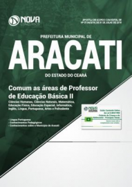 Apostila Prefeitura de Aracati - CE 2018 - Comum as reas de Professor de Educao Bsica II