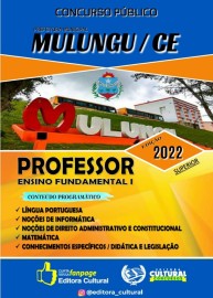 Mulungu -CE   Professor Ensino Fundamental 1   editora cultural  