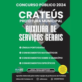 Crates-CE Auxiliar de Servios Gerais 