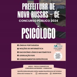 Nova Russas -CE Psiclogo 