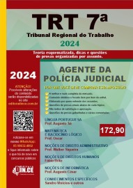 pdf agente da Policia Judicial - rea Administrativa - apostila TRTCE 2024  digital 
