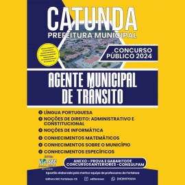 Catunda -Ce Agente Municipal de Trnsito 