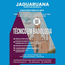 Jaguaruana -CE  Tcnico em Radiologia processo seletivo 