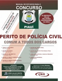 PERITO DE POLICIA CIVIL PCPI - PIAUI COMUM A TODOS OS CARGOS - IMPRESSO