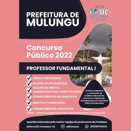 Mulungu -CE Professor Ensino Fundamental 1 