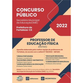 EDUCAO FSICA - apostila Professor Efetivo de Fortaleza -  2022 EDITORA SEC 