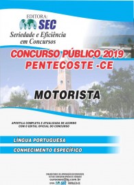 PENTECOSTE : MOTORISTA 