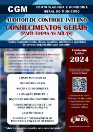 CGM. Auditor de controle interno : conhecimento gerais 