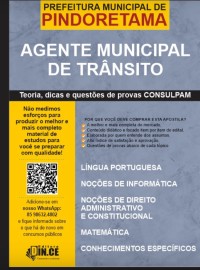 Agente Municipal de Trnsito (apostila Pindoretama) Teoria e questes 2024