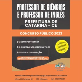 CATARINA-CE 2023 Prof. Cincias e Ingls  