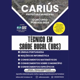 Carius -Ce  Tcnico em Sade Bucal 