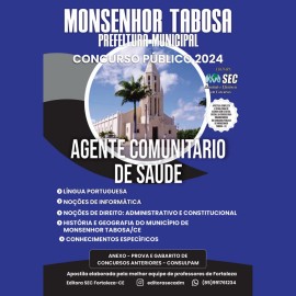 Monsenhor Tabosa -CE Agente Comunitrio de Sade  