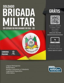 Apostila Soldado da Brigada Militar do Estado do Rio Grande do Sul  RS