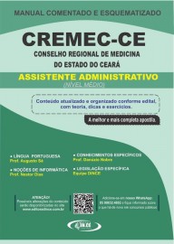 Assistente Administrativo - apostila CREMEC CE Teoria e questes- 2021 -