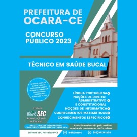 OCARA-CE 2023 Tcnico de Sade  Bucal  