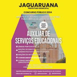 Jaguaruana -ce Auxiliar de Servios educacionais 