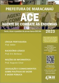pdf .ACE Agente de Combate s Endemias -Prefeitura de Maracana - apostila Teoria e questes banca 2023 - digital