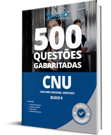 Caderno de Questes CNU - Bloco 8 - 500 Questes Gabaritadas