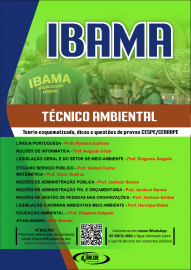 pdf  .Tcnico ambiental apostila IBAMA Teoria esquematizada e questes CESPE edital 2021- digital/PDF