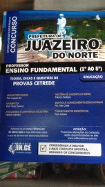 Apostila Professor - Ensino Fundamental (1 ao 5) Prefeitura de Juazeiro do Norte-Ce/2019