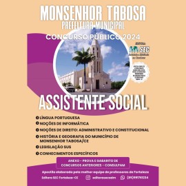 Monsenhor Tabosa -CE Assistente Social 
