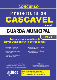 PDF .Apostila Guarda Municipal - Prefeitura de Cascavel - Teoria, dicas e questes CONSULPAM - 2021- DigitalPDF