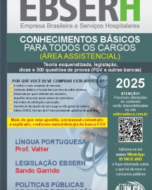 .Comum a todos os cargos -Apostila Ebserh FGV 2025