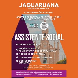 Jaguaruana -CE Assistente Social 