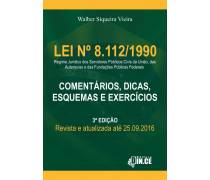 LEI N 8.112/1990 COMENTRIOS, DICAS, ESQUEMAS E EXERCCIOS (livro/apostila) 2019 