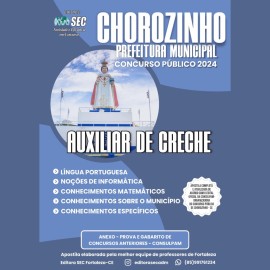 Chorozinho-Ce Auxiliar de Creche 