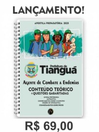 Tiangu 2025 : Agente de Combate a endemias 