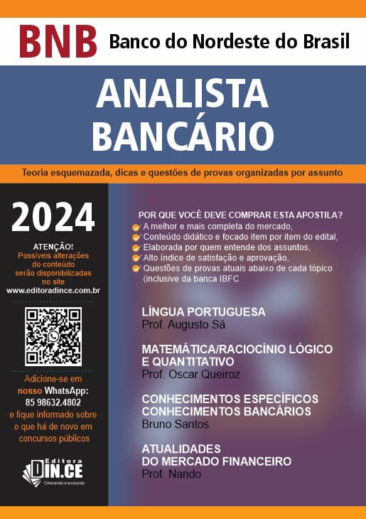 Pdf .Analista Bancário - Apostila BNB Teoria Esquematizada, Dicas E ...