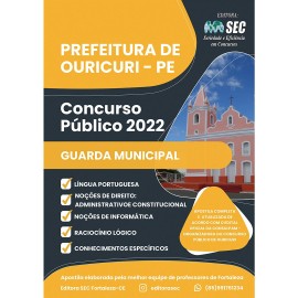 OURICURI-PE 2022 Guarda Municipal 