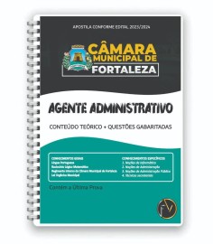 PDFAgente Administrativo - Apostila CMF Cmara Municipal de Fortaleza 2024 editora FV  DIGITAL 