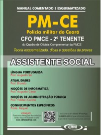 ..pdf ASSISTENTE SOCIAL - 2 Tenente do Quadro de Oficiais Complementar Policial Militar Cear - Apostila PMCE Sade 2022 digital
