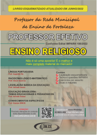  ENSINO RELIGIOSO - apostila Professor Efetivo de Fortaleza - Teoria esquematizada e questes de provas IMPARH 2022