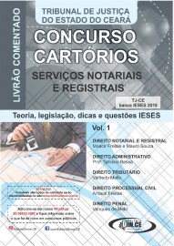 Apostila Concurso NOTAS E REGISTRADORES (CARTRIOS) TJCE TRIBUNAL DE JUSTIA CEAR/2018