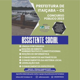 ITAIABA 2023 : Assistente Social 