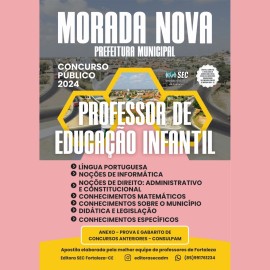 Morada Nova  Professor de Educao  Infantil 