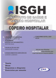 ...Apostila COPEIRO HOSPITALAR ISGH_HDLV 2020 - Impressa